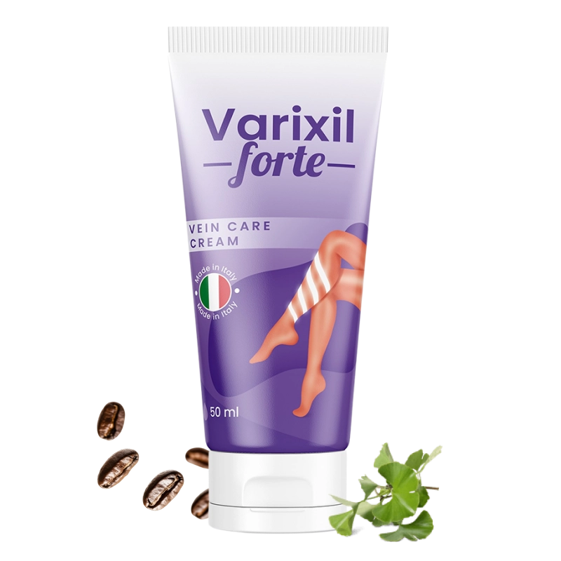 um pote de creme do varixil na cor roxa