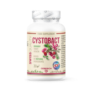 Frasco de Cystobact com 30 cápsulas para apoio ao bem-estar urinário diário