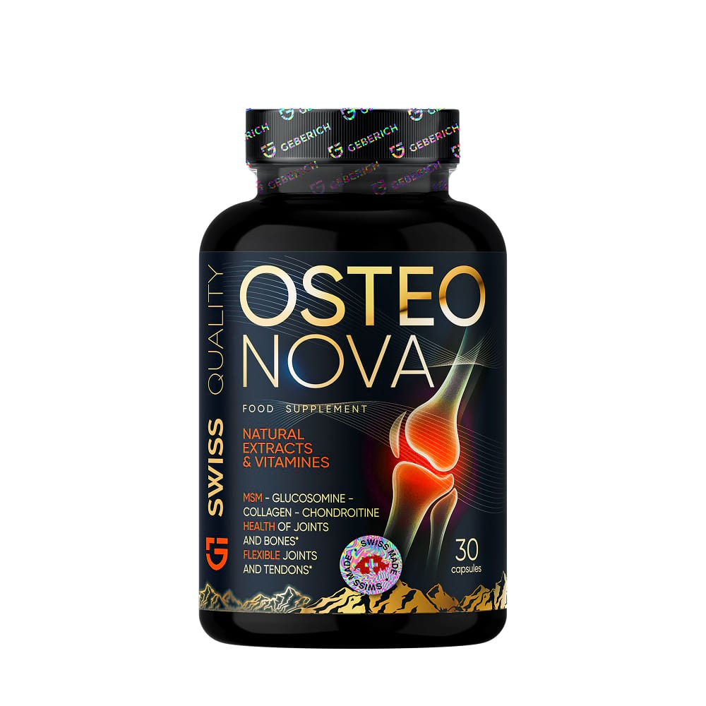 Osteonova suplemento alimentar para apoio ao conforto articular, mobilidade, articulações, ligamentos e tendões