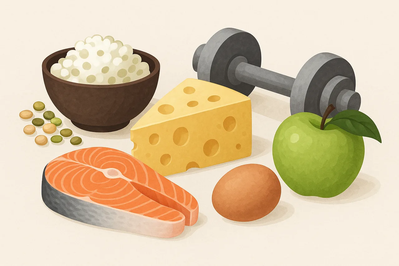 Alimentos ricos em proteína de digestão lenta para apoiar o metabolismo e a queima de gordura
