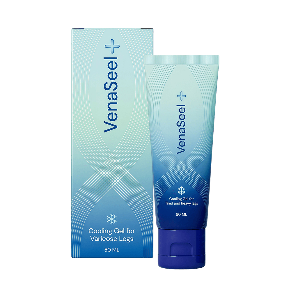 VenaSeel gel refrescante de 50 ml para cuidado diário das pernas com sensação de peso e cansaço
