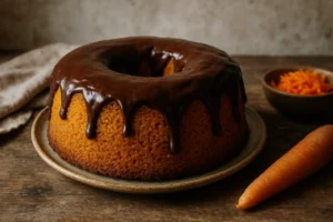 Bolo de cenoura low carb, fofo e saudável, sem açúcar nem farinha